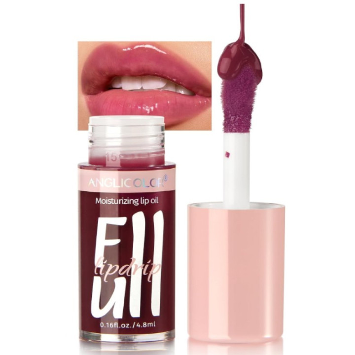 Lesk na rty Anglicolor Lipgloss, odstín 04 Medusa, 4.8ml
