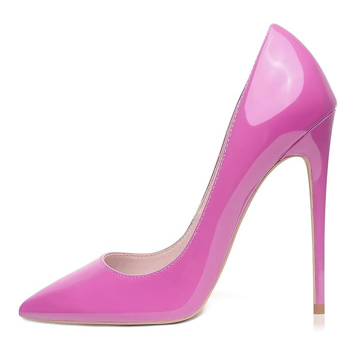 Dámské lodičky Genshuo GS014-HP-12-10 Hot Pink, vel. EU 40, růžová