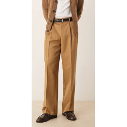 Pánské elegantní širiké kalhoty Asos Design, vel. 28/30, camel