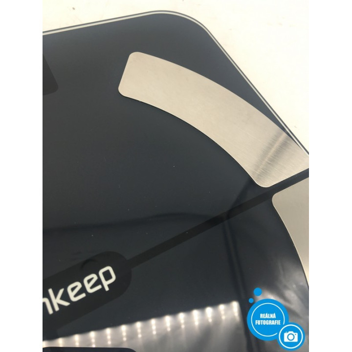 Chytrá digitální váha Healthkeep FG263LB, max. 180 kg, černá