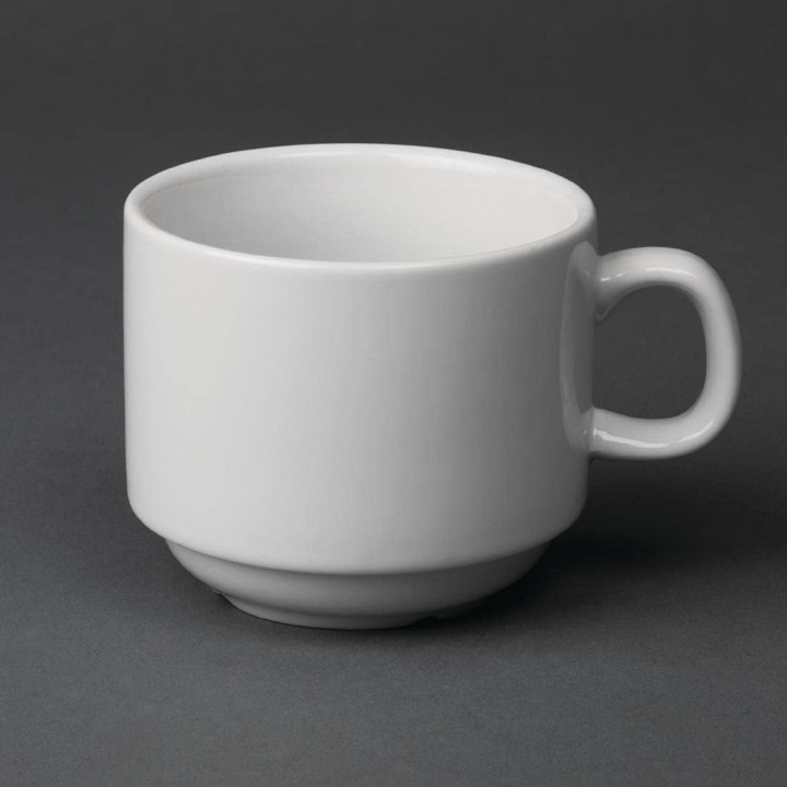 Sada čajových šálků Olympia CB467, 200 ml, 12 ks, porcelán