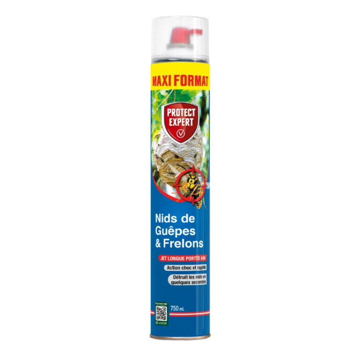 Insekticidní aerosol na vosí a sršní hnízda Protect Expert, 750ml