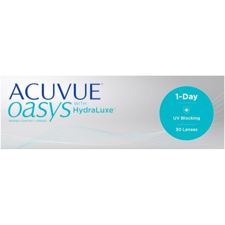 Kontaktní čočky Acuvue Oasys with HydraLuxe, -11.00, DIA 14.3, 30 čoček