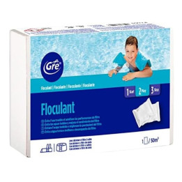 Čistící přípravek pro bazény Gre Floculant 76044, 8 x 125g