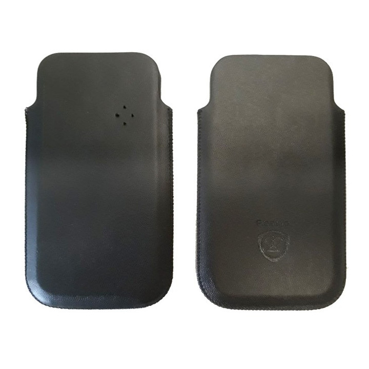 Koženkové pouzdro Prestigio pro 4" telefon - černá