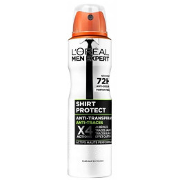 Antiperspirant pro muže L´Oreal Men Expert Shirt Protect, 72h, 150 ml