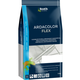 Spárovací malta Bostik Ardacolor Flex Joint, světle šedá ( Manhattan), 5 kg