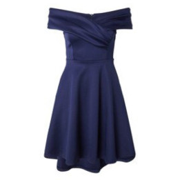 Dívčí koktejlové šaty WAL G WG4847HAUK, vel. 32/34, Navy Blue