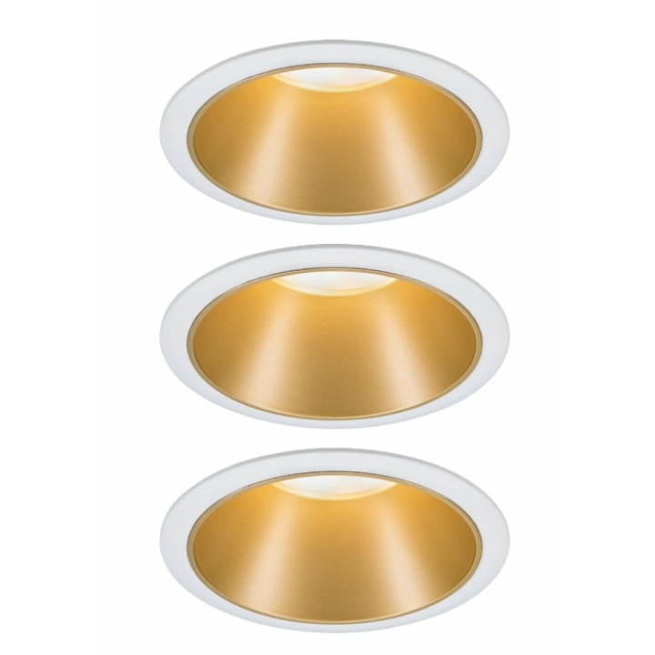 Vestavné LED svítidlo PAULMANN, 3ks, 2700K