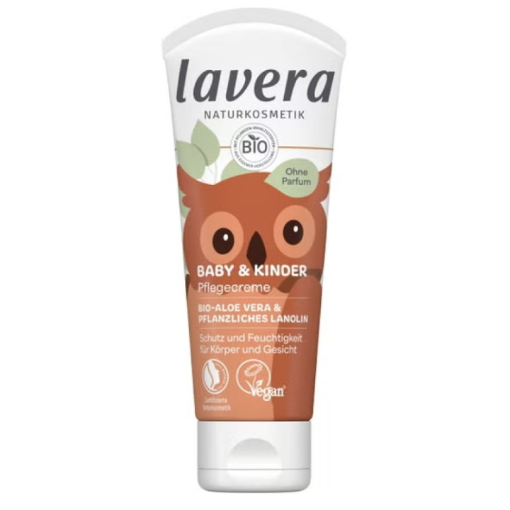 Čistící mléko a šampon pro miminka Lavera Naturkosmetik, 75 ml