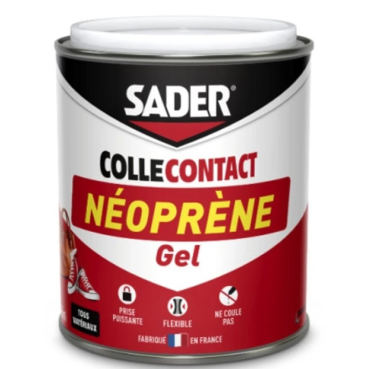 Neoprenové lepidlo Sader Colle Contact Néoprene Gel, 750 ml