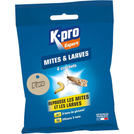 Odpuzovač molů a larev na oblečení K.pro Expert, 4ks