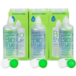 Roztok na kontaktní čočky Bausch & Lomb Bio True, 3x300 ml