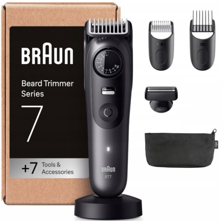Zastřihovač Braun Series 7 BT7525, šedá