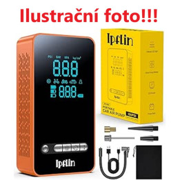 Přenosný vzduchový kompresor Ipflin JN-060, 65W, oranžová