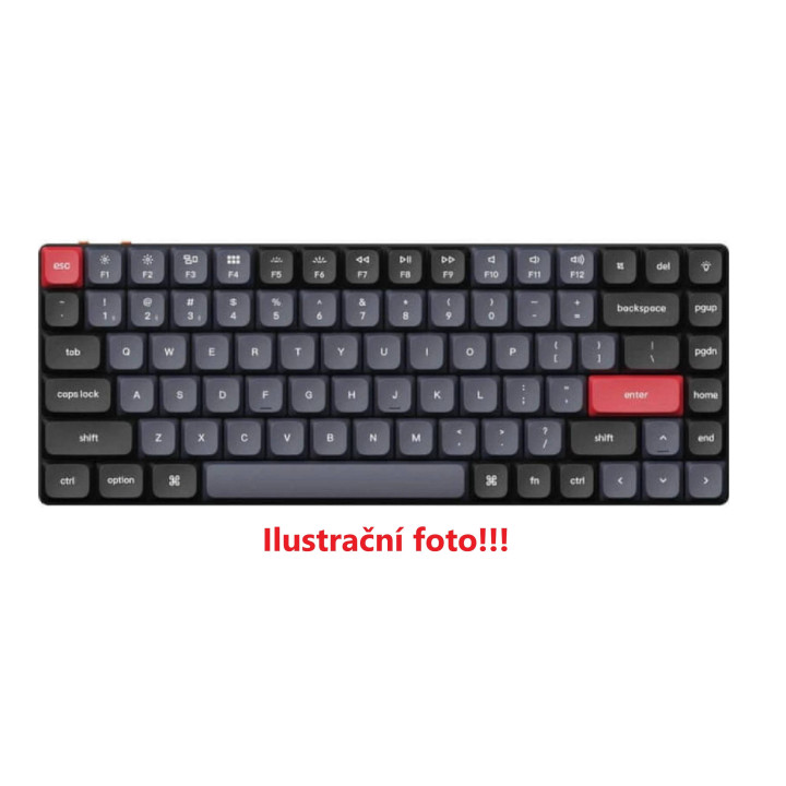 Bezdrátová klávesnice Keychron K3 Pro K3P-H1, černá (rozl. kláves německé)