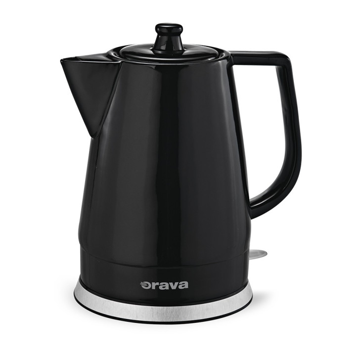 Orava VK-3813-B Keramická konvice 1,5l, černá