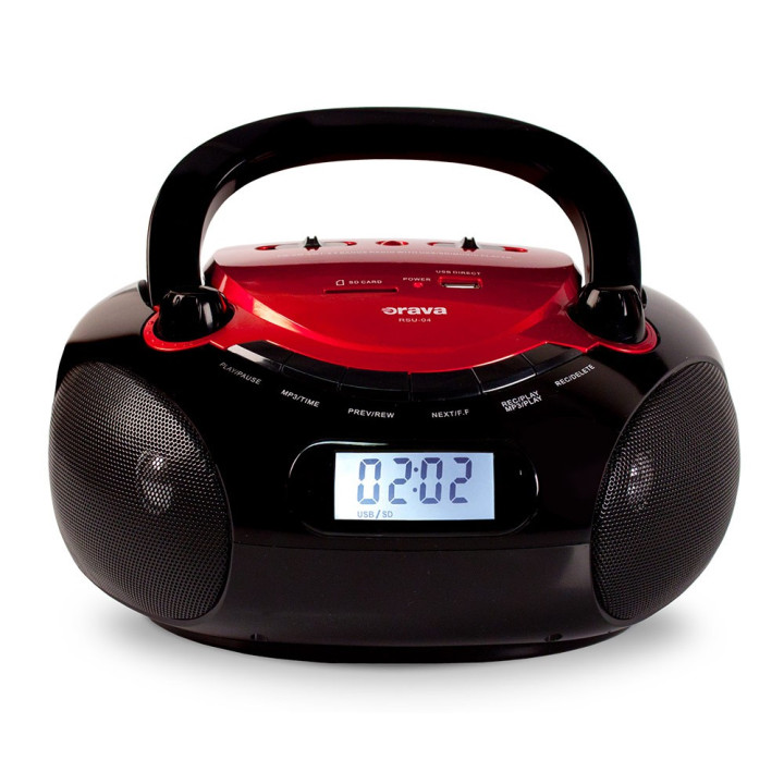 Orava RSU-04-R Přenosný USB/SD přehrávač