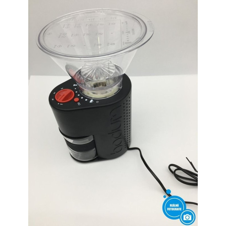 Elektrický mlýnek na kávu BODUM 10903-01EURO-3, černá