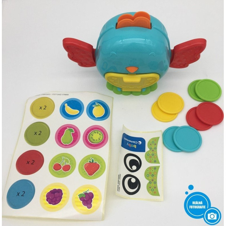 Hračka pro nejmenší CLEMENTONI Clementoni 17494 Birdy Bank, 12+ měsíců