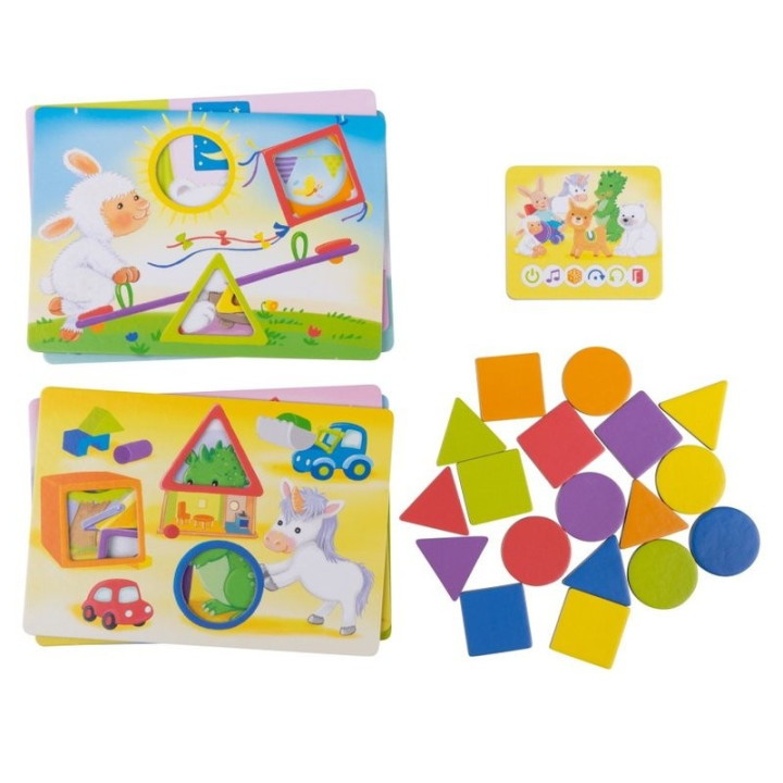 Vzdělávací hra RAVENSBURGER tvary a barvy Farben und Formen (pro interaktivní pero Tiptoi)