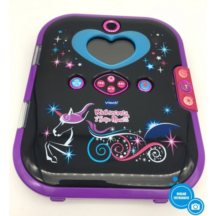 Interaktivní deník pro děti VTECH KidiSecrets Selfie Music 2.0 (v německém jazyce)