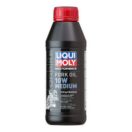 Syntetický olej do tlumičů motocyklů LIQUI MOLY Motorbike Fork Oil 10W Medium, 500 ml
