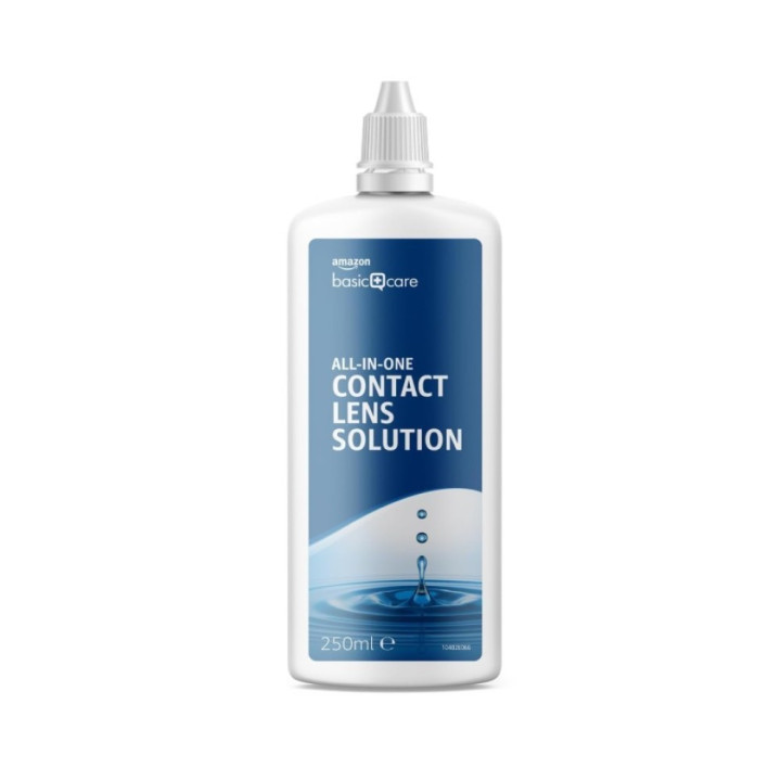 Roztok na kontaktní čočky AMAZON BASIC CARE All-in-One, 250ml