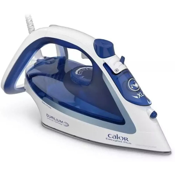 Napařovací žehlička CALOR Easygliss Plus FV5715C0 Durilium, 2600W