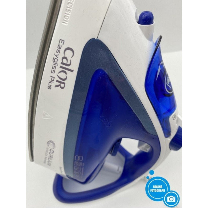 Napařovací žehlička CALOR Easygliss Plus FV5715C0 Durilium, 2600W