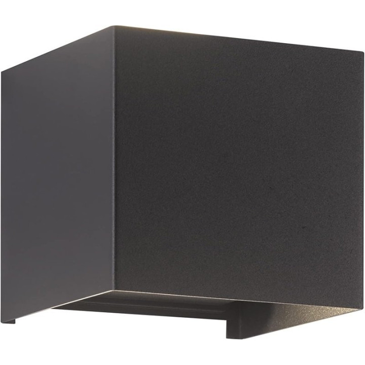LED Nástěnné světlo FISCHER&HONSEL Wall 30259, 11x10x10 cm, 620 lm, 3000 K, 2x3W, černá
