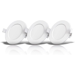LED Bodová světla B.K.LICHT BKL1272, O100mm, 6W, 450Lm, 3000K, 230V, 3ks