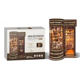 Dřevěné puzzle Mini Bookend Magic Wand Store SQ-51