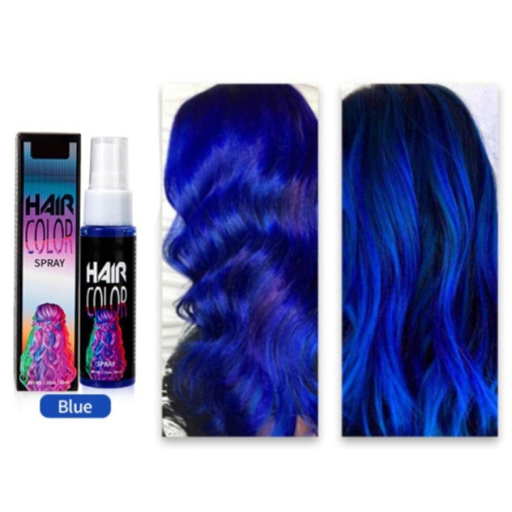Dočasná barva na vlasy SEVICH Hair Clor spray, odstín Blue, 30 ml