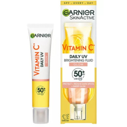 Opalovací krém GARNIER  SkinActive Glow Vitamin C SPF50+, 40 ml