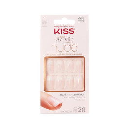 Umělé nehty KISS Salon Nude KAN01C, 28ks
