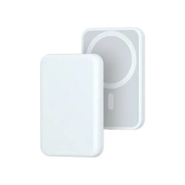 Powerbanka Battery Pack Magnetic, bílá