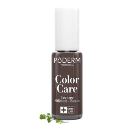Lak na nehty PODERM PROFESSIONAL Color Care, odstín 833 Brown, 8ml