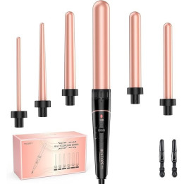 Kulma na vlasy BESTOPE PRO L-F, 6 nástavců, 85W, Rose Gold