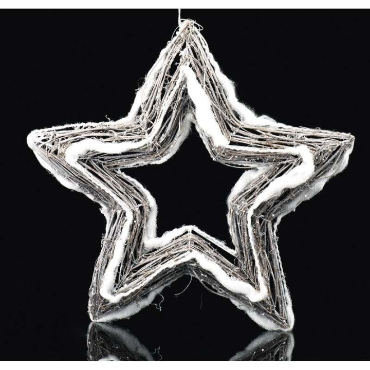 20LED XMAS RATTAN STAR IP20 DL