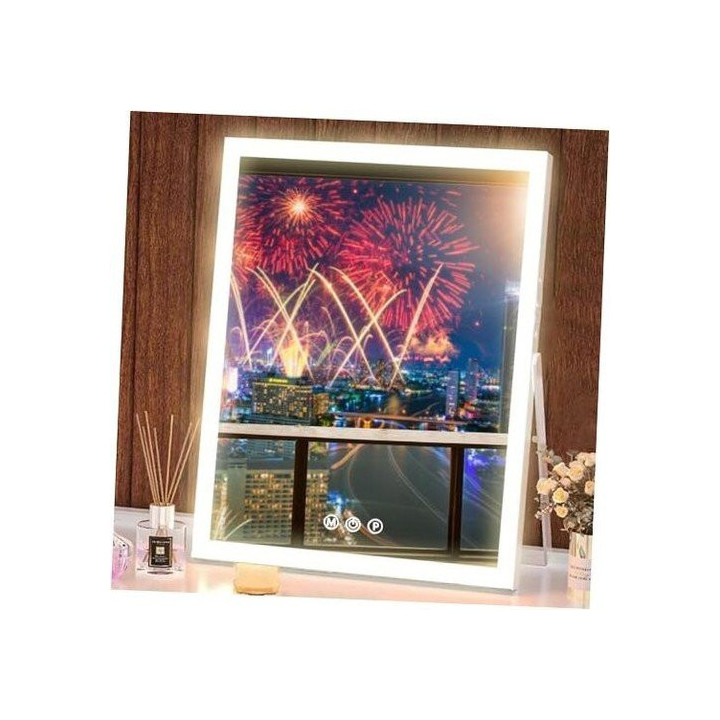 LED kosmetické zrcadlo HANIYOO LELDF-2530 (103704705), 30 x 25 cm, White