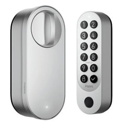 Elektronický SMART zámek dveří AQARA Smart Lock U200 EL-D02E, 24V, stříbrná