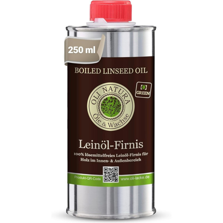 Ochrana dřeva OLI NATURA Bioled Linseed Oil Leinol-Firnis, 250ml