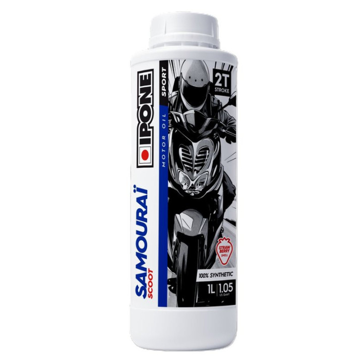 Motorový olej IPONE Samourai Scoot Strawberry Smell 1.05 (801068), 1 l
