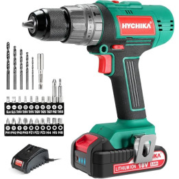 AKU šroubovák HYCHIKA ML-CD176-180KS, 18V (včetně 1x baterie)