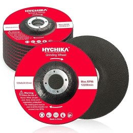 Sada brusných kotoučů HYCHIKA 125x6x22.23mm, Max.RPM 12200/min, 10 ks