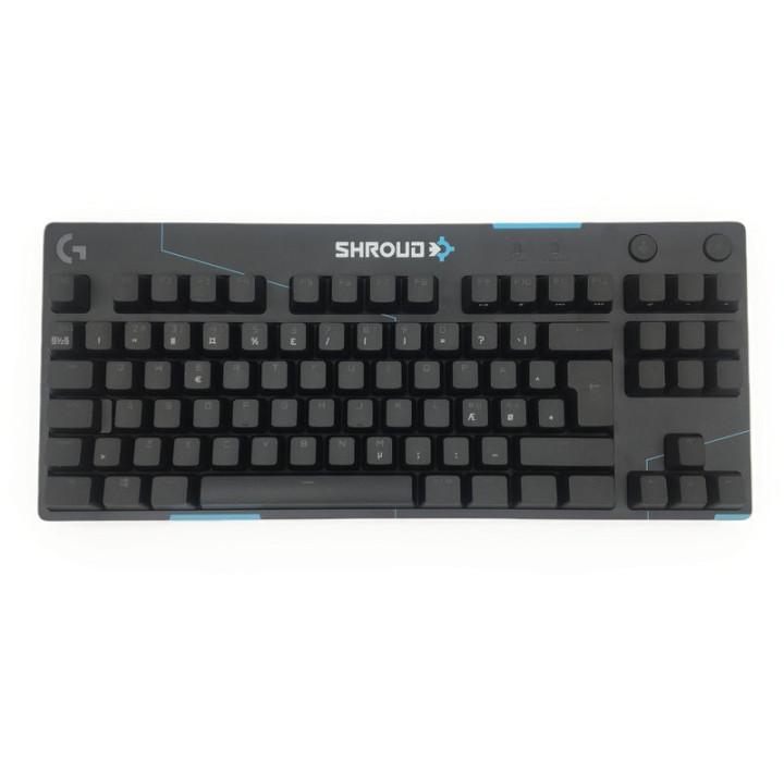 Herní klávesnice LOGITECH G PRO TKL YU0037, černá (rozložení severský jazyk)