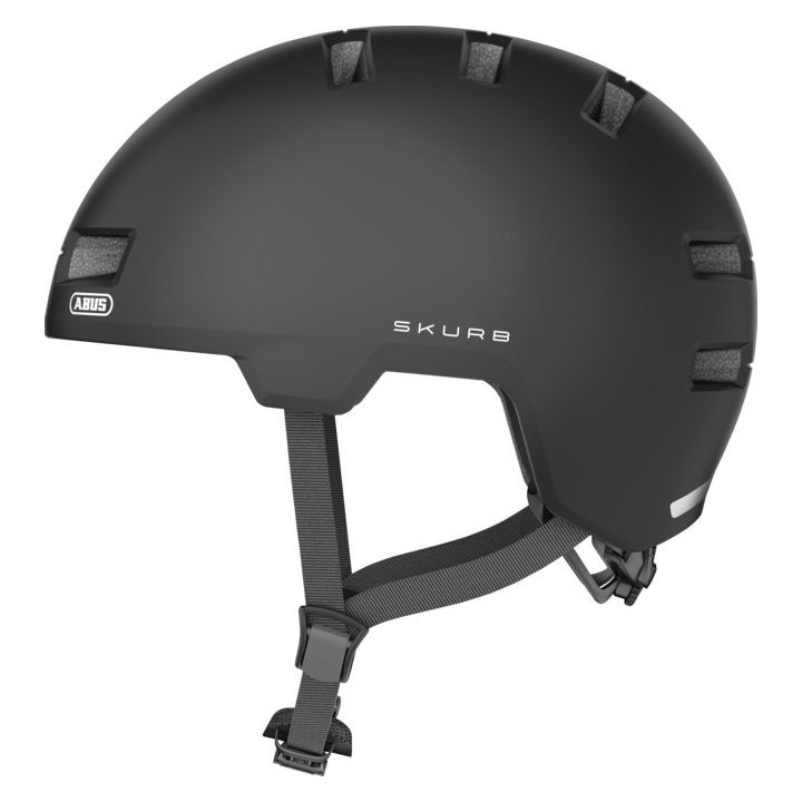 Přilba ABUS Skurb velvet black AB-27, vel. L 58-61 cm
