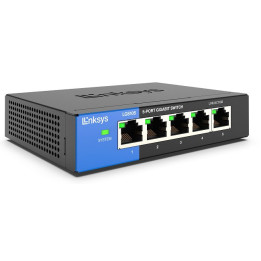 Síťový přepínač LINKSYS LGS105 (LGS105V2), 5 portů, černá