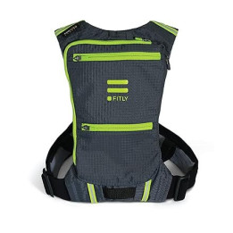 Běžecký batoh a vesta 2v1 FITLY S45GREL, vel. M/L/XL